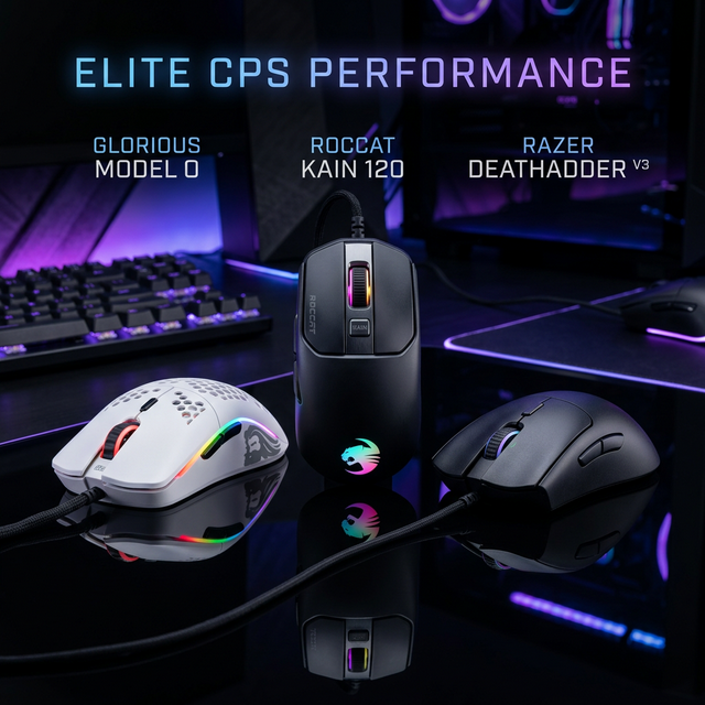 Comparativa de los mejores ratones para Butterfly Click